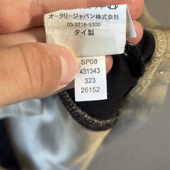 Oakley Cycling Jersey Mens M Black And Tan Shirt 1/4 Zip Bicycle Short Sleeve - Picture 9 of 13